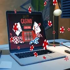 Simbol peringatan responsible gaming dengan ilustrasi jam dan pengelolaan waktu bermain
